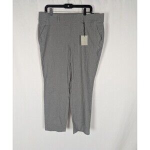 Simply Vera Vera Wang Trousers XL Women's Gray Mid Rise Skinny Ankle Twill